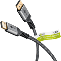 Goobay DisplayPort 1.4 kabel 8K 60Hz 1 m
