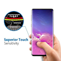 Miniatyrbild 3 av 6: 4 st hög kvalitet  heltäckande plexiglas för Samsung s10  Transparent