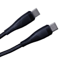 Miniatyrbild 2 av 5: 2 st 1 m maXlife kabel  Usb-C - Usb-C  60W svart svart