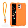 Safepop skal med rem för iPhone 12 / 12 Pro orange orange