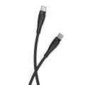 Miniatyrbild 3 av 5: 2 st 2 m maXlife kabel  Usb-C - Usb-C  60W vit vit