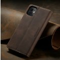 Miniatyrbild 2 av 7: Läderfodral till iPhone 13mini|mörkbrun mörkbrun