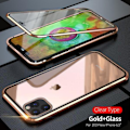 Miniatyrbild 8 av 10: Top kvalitet magnet fodral med härdat glas för iphone Xs max