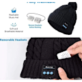 Miniatyrbillede 1 af 3: Bluetooth-hue med kvast sort black