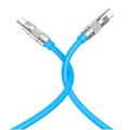 Miniatyrbild 1 av 6: XO-kabel  USB-C - USB-C 1,2m 60W blå blå