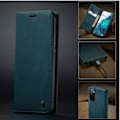Miniatyrbild 2 av 5: Läderfödral caseme 0013 för  iphone 11 pro max grön grön