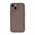 Miniatyrbild 4 av 7: Rim TPU skal för iPhone 15 pro brun svart