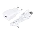 Maxlife MXTC-01 laddare 1x USB 2 1A vit + Lightning kabel vit