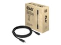 Club 3D CAC-1529 USB-C förlängningskabel 2m svart svart