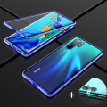 Miniatyrbild 1 av 8: Double  magnet fodral med Huawei P30 pro|blå