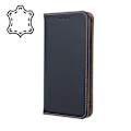 Miniatyrbillede 1 af 8: Ægte læder Smart Pro-etui til iPhone 16 sort black