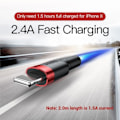 Miniatyrbild 2 av 9: 2 m Baseus cabel iphone|svart