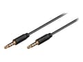 goobay Audiokabel svart svart