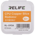 RL-093A Chip Heat Sink Copper Sheet / 0.1MM (50 Pack) (Relife)