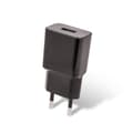 Setty laddare 1x USB 1A svart svart