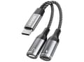 Dudao L13C+ 2-in-1 USB-C to USB-C adapter