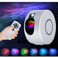 Miniatyrbild 1 av 9: Laser Galaxy Starry Himmel Projektor vit gul
