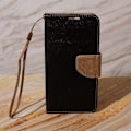Miniatyrbillede 8 af 11: Smart Fancy etui til Samsung Galaxy A16 sort-guld black