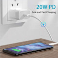 Miniatyrbild 3 av 6: 2 st iphone 15/16 laddare med 2 m kabel