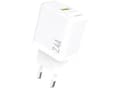 Dudao A23EU Adapter 12Watt GaN 1xUSB-A vit vit