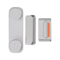 Hårda knappar (ström / volym / vibrator) för iPhone 5S / SE (2016) (silver) silver