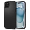 Spigen Liquid Air fodral för iPhone 15 matt svart svart