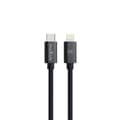 Maxlife MXUC-12 kabel USB-C - Lightning 2,0 m 27W svart svart