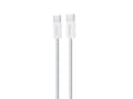 Dudao L6C USB-C to USB-C 60W PD 1m vit vit