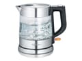 SEVERIN Elkedel 1liter 2.2kW Glas/rustfrit stål/svart svart