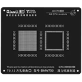 A8 BMW750 iBlack Stencil (2D) (Qianli) svart