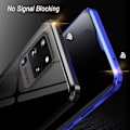 Miniatyrbild 5 av 7: Privacy doubelfodral för Samsung S21 grön grön