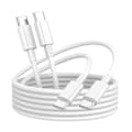2-Pack 1 m USB-C till USB-C Laddkablar – Snabbladdning & Hög Kvalitet