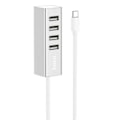 Miniatyrbild 9 av 10: Hoco usb-hub 4 st USB