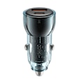 Miniatyrbild 1 av 2: XO billaddare CC60 60W 1x USB 1x USB-C