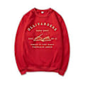 Miniatyrbillede 1 af 5: Wizard Book Shop Sweatshirt HP Sweater Magiske Troldmands Hættetrøjer Kvinder Langærmet Sweatshirts Bog Nerd Pullover Fans Gave Hættetrøje (S rød)