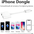 Pikkukuva 5 / 5: [Apple MFi -sertifioitu] Kuuloke-adapteri iPhonelle, 2-in-1 Lightning - 3,5 mm kuuloke- ja latausliitäntä AUX-ääniadapteri yhteensopiva iPho