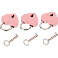 Miniatyrbillede 1 af 5: 3 Sæt Elskesslå - Pink, Mini Hjerteformet Elskesslå, Zi