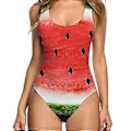 Miniatyrbild 1 av 5: 2023 NYHET Dam Baddräkt i Ett Stycke Galaxy Taco Cat Magekontroll Baddräkt Strandkläder Bikini Monokini (S Röd)