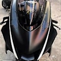 Miniatyrbild 5 av 5: Motorcykel Backspegel Block Off Basplattor Skydd för Yamaha YZF R6 2017-2024 R7 2021-2024 Acce