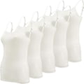 Miniatyrbilde 1 av 5: 5 stk Basic Camisole Justerbar Camisole Spaghettistropp Tanktopp for Kvinner og Jenter (stor