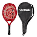 Miniatyrbillede 1 af 5: Bedste Tilbud - Avancerede Ketsjere Professionel Leveres Med En Taske Sportsudstyr Høj Slagstabilitet Simpel EVA Carbon Tennisbold (Rød)