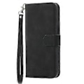 Miniatyrbillede 5 af 5: DIERFENG DF-03 til Xiaomi Redmi Note 13 4G Etui Pung Læder Flip Telefon Cover - Sort (Sort)
