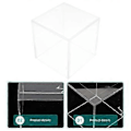 Miniatyrbild 2 av 4: 1st Akryl Display Box Transparent Förvaringsfodral Dammtät Förvarings Show Box