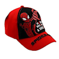 Pikkukuva 1 / 2: Marvel Spiderman Baseball-lippis, säädettävä snapback-lippis pojille ja tytöille (Punainen)