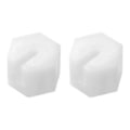 Miniatyrbilde 1 av 5: Crystal 1.0 2.0 Dyse Erstatningsmuttere Sett med To, Hurtigkobling CO2-kobling, Sikker Gasstetning