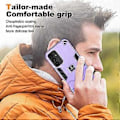 Miniatyrbild 4 av 5: För Samsung Galaxy A15 5G Mobilskal Fallskydd Dubbla Lager PC+TPU (Stil C)