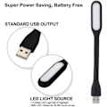 Miniatyrbild 4 av 5: 3 st flexibla Mini USB LED-lampor för bärbar dator, tangentbord, powerbank