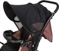 Anti UV UPF50+ Solskydd för Barnvagn, Sufflett, Universell