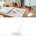 Miniatyrbillede 4 af 5: Touch Control LED Bordlampe USB Batteridrevet 3 Lysindstillinger Fleksibel Vinkel til Børn Studenterkollegium Soveværelse