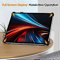 Miniatyrbillede 5 af 5: For Honor Tablet GT Etui Anti-Drop Læder Stand Tablet Cover (Rose Gold)